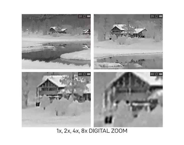 Thermal imager AGM Taipan TM10-256, 458 meters, 256x192 sensor, 720x540 display, thermal imager